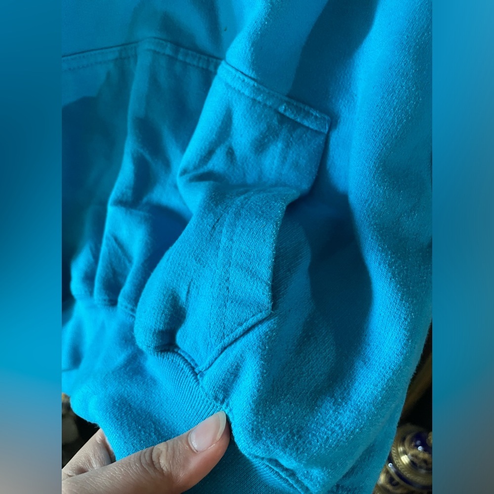 Daytona Beach Florida Blue Hoodie - Picture 6 of 7